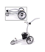 Stowamatic VOGUE Electric Golf Trolley SILVER